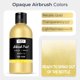 thumbnail image 2 of Pintura con aerógrafo Nicpro Metallic Gold, 250 ml, acrílico a base de agua, 2 of 7