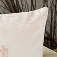 thumbnail image 3 of SAFAVIEH Reindeer Decorative Pillow, 18" x 18", Blush, 3 of 4