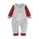 thumbnail image 2 of Pijamas familiares europeos con estampado navideño de moda, traje para padres e hijos, monos de poliéster para bebés., 2 of 3