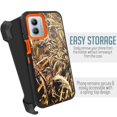 thumbnail image 5 of For Motorola Moto G Power 5G 2023 Heavy Duty Rugged Shockproof Full Body Protection 360 Swivel Kicktand Holster Belt Clip And Built in Screen Protector Phone Cover Case - Camo, 5 of 5