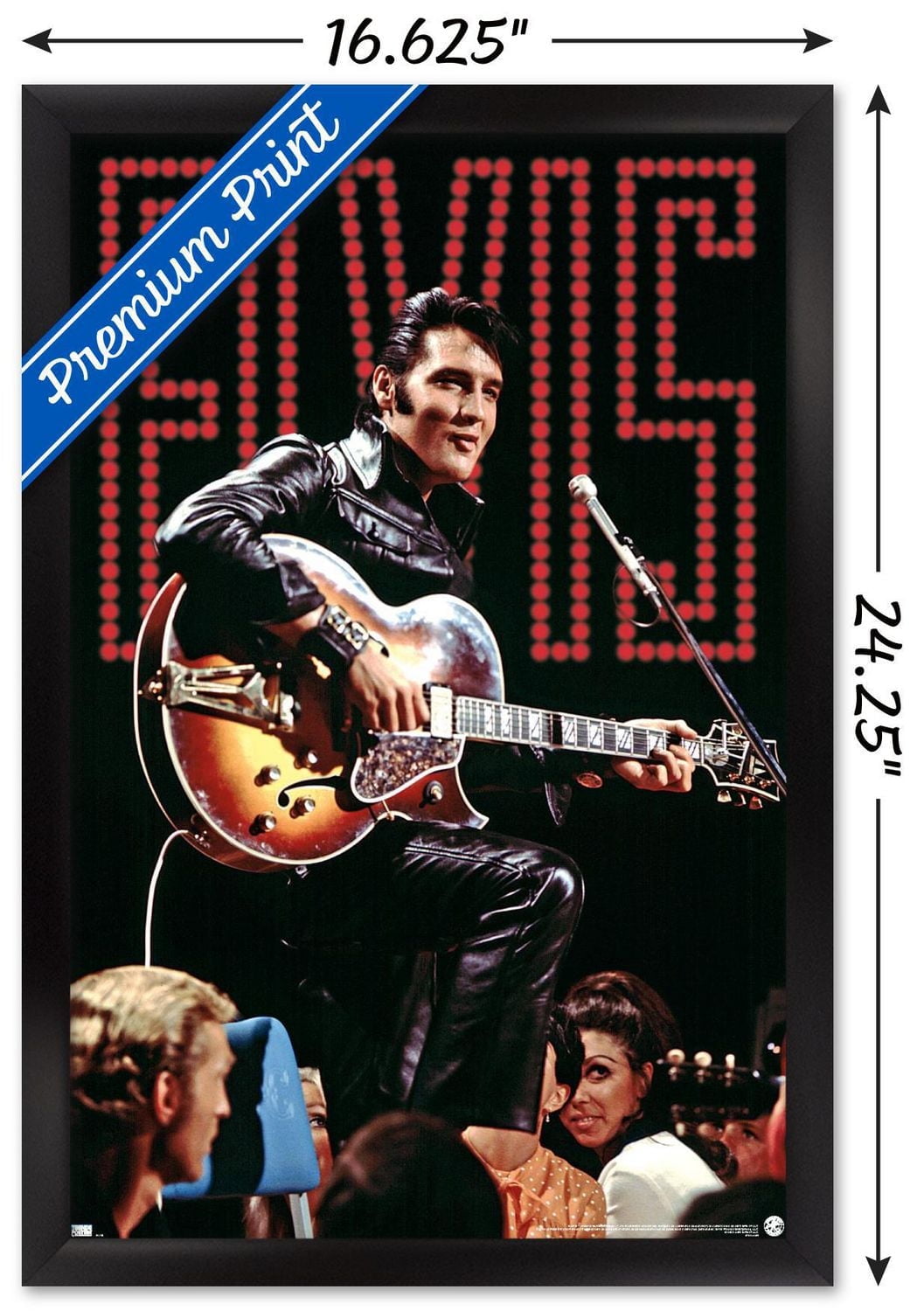 Elvis Presley - 68 Concert Wall Poster