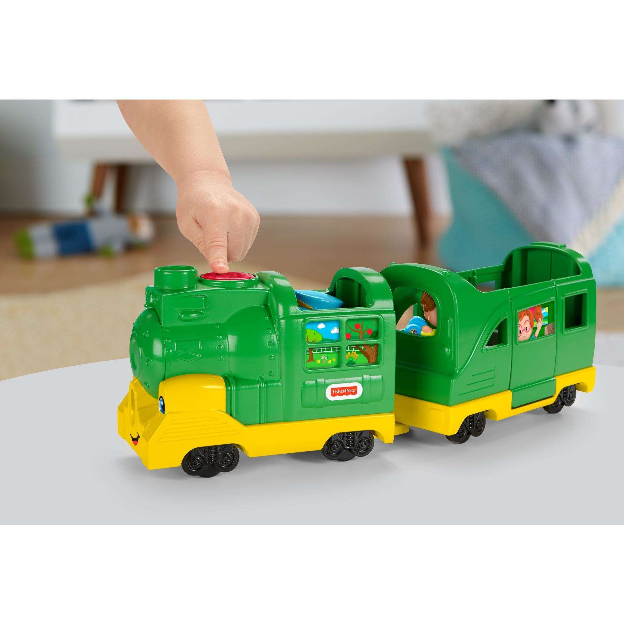 Fisher-Price Little People Friendly Passengers Train with Sounds & Phrases - image 4 of 9