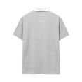 thumbnail image 5 of Kalauyu Mens Striped Knit Tops Summer Cotton Blend Short Sleeve T Shirts Loose Turn Down Collar with Pocket Button Daily Casual Shirts, 5 of 5