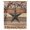 Light Brown, variant on Texas Star Vintage Sheer Curtains 96 Inches Long, Berry Sage Green Brown Wooden Light Filering Curtains, Privacy Drapes Simi Floor to Veiling Curtain for Living Room Bedroom Large Window Treatment