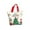 D 8P5, variant on Wuztai Christmas Canvas Tote Gift Bag, Handheld Sack for Candy Fruit Presents, Festive Holiday Carry Pouch