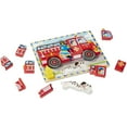 thumbnail image 2 of Melissa & Doug Fire Truck Wooden Chunky Puzzle (18 pcs), 2 of 4