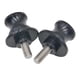 thumbnail image 3 of Torllos De Soporte Oscinte De Bobinas Uversales De 2 Piezas, Torllos De Soporte De Montaje M8 ​​hechos De , Negro Soledad Brazo oscilante de la motocicleta, 3 of 9
