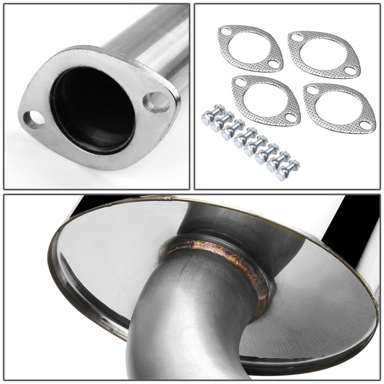 Cat-Back Exhaust System Kit For 2004-2008 Nissan Maxima 3.5L V6 - Includes Mufflers, Resonator, Pipes