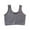 Gray, variant on FAIWAD Girls Cotton Bra Seamless Training Sports Bra Cute Camisole Teen Girls Lightweight Stretch Underwear for 8-12 Years