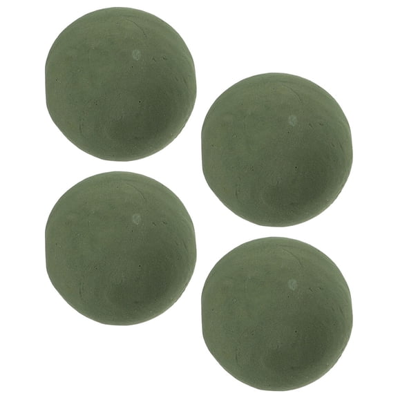 HAMPPLIES 4Pcs Floral Foam Balls for DIY Flower Mud Users and Flower Lovers and Design