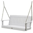 thumbnail image 6 of Highwood USA, LLC.  AD-PORL2-CHE 4ft Lehigh porch swing - Eco-friendly synthetic wood in charleston green, 6 of 52