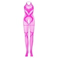 thumbnail image 3 of uublik Womens Comfy Lingerie Sets Valentine's Day One Piece Nightwear Lace Nightgown Bodysuit Chemise Sleepwear Hot Pink Free Size, 3 of 3