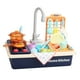 thumbnail image 3 of Juguetes de cocina para niños pequeños, juguetes educativos, juguetes de juego de rol de casita Azul 28 piezas, 3 of 7