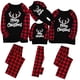 thumbnail image 1 of Conjunto de pijamas navideños a juego para la familia Ropa de dormir Mono con capucha con capucha para la familia Ormromra CJWUS-1654, 1 of 7