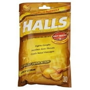 Halls, Honey Lemon - Bag, Count 1 - Cough Drops / Grab Varieties & Flavors
