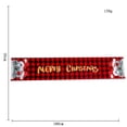 thumbnail image 3 of RV 3 piezas Poinsettia y Black Plaid Christmas Tree Dress Christmas Delantal Christmas Stocking Mantel Set Decoraciones para el hogar Vienen en todos los tamaños Sincero Electrónica, 3 of 5