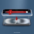 thumbnail image 4 of Protector de pantalla de vidrio templado SaharaCase para iPhone 17, 4 of 7