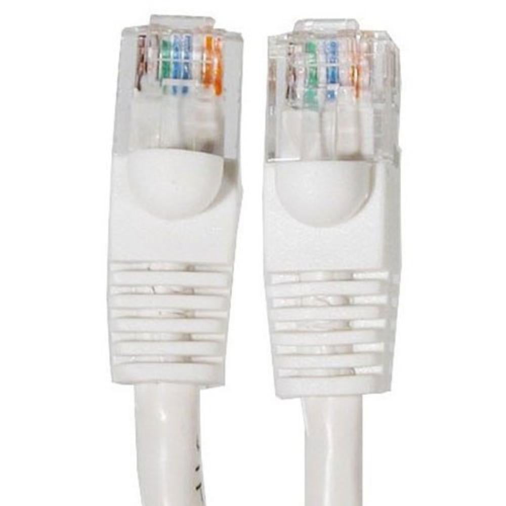 White 75FT CAT5 Enhanced CAT5E RJ45 Patch Network Cable 75