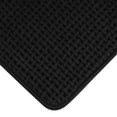 thumbnail image 3 of Unique Bargains Chenille Bathroom Rugs Non Slip Bath Mat Carpet for Bathroom Floor Black 16" x 24", 3 of 6