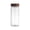 🍒 Clear_Base#3076, variant on Glass Kitchen Storage Jar, Airtight Borosilicate Canister With Maple Wood Lid, Clear Food Storage Container For Coffee, Tea, Snacks, Grains, 1 Pc