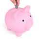thumbnail image 1 of Encantador tarro de ahorros, alcancía fácil para niños, alcancía de plástico irrompible, alcancía reutilizable para niños y niñas (6 x 5,3 x 4,7 pulgadas), 1 of 4