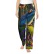 thumbnail image 1 of Balery Cute Blue Frog Pantalones de pijama para mujer, pijamas ultraligeros, pantalones de estar por casa-Small, 1 of 6