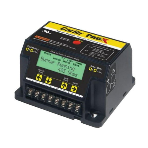 Carlin ProX 70200 Universal Fully Adjustable Control with Alarm & Blocked Vent Contacts