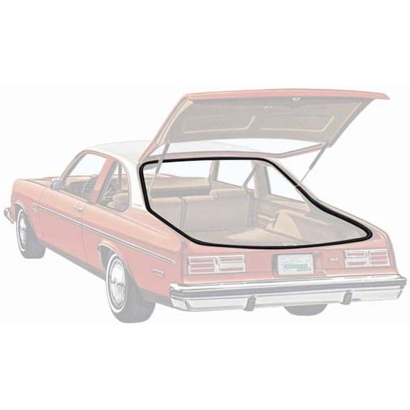 OER 20490800 Hatchback Seal Weatherstripping for 1973-74 Nova/X-Body