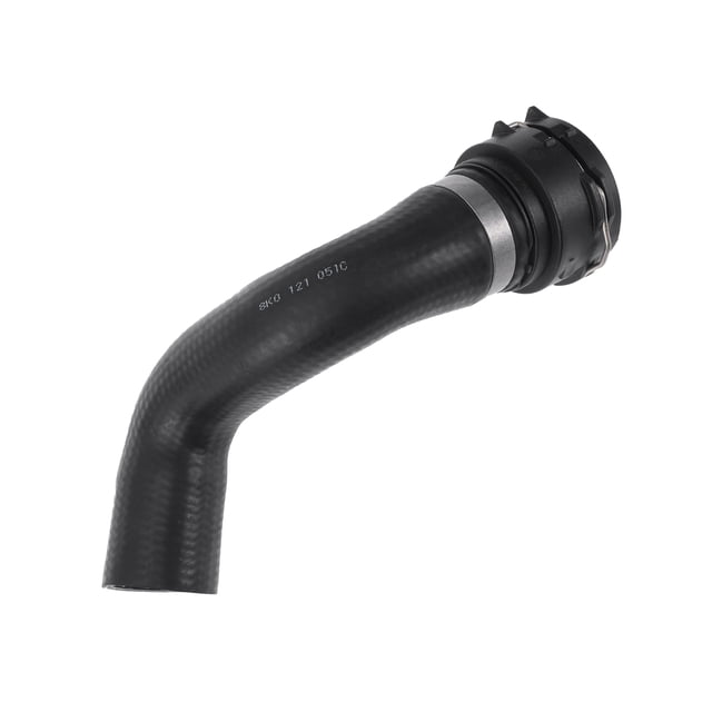 Manguera del radiador Unique Bargains No.8K0121051C para Audi A4 Base 2009-2012 Goma Negra 1 Pc Tubería de Agua con Buen Sellado