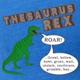 thumbnail image 3 of CafePress - Thesaurus Rex T Shirt - Womens Football Shirt, 3 of 4