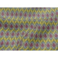 thumbnail image 4 of oneOone Viscose Jersey Fabric Ogee Ikat Print Sewing Fabric BTY 60 Inch Wide, 4 of 5