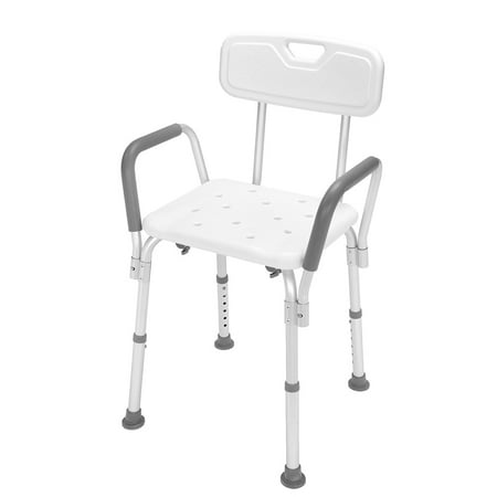 Zimtown Tool Free Assembly Spa Bathtub Shower Lift Chair With Arms