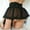 Black, variant on Uooqdmx Mini Skirt Polyester Color Daily Woman Women's Sleep & Lounge Black L