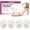 Clear, variant on Ball of Foot Cushions, Metatarsal Pads, 2 Pairs Non-Slip Gel Pads, Prevent Foot Sliding, All-Day Comfort for High Heels, Sandals (Clear)