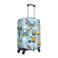thumbnail image 3 of Xecao Building Truck print Elastic Luggage Cover, with double-sided print , is perfect for travel, business, and daily use, 3 of 9