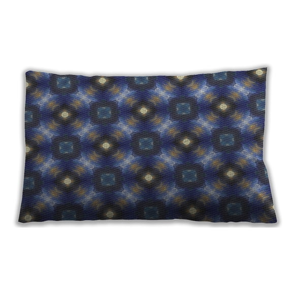 Ahgly Company Indoor Rectangular Patterned Lumbar Throw Pillow, 13 inch by 19 inch