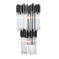 thumbnail image 6 of Varaluz Matrix 2-Lt 2-Tier Sconce - Matte Black/French Gold, 6 of 9