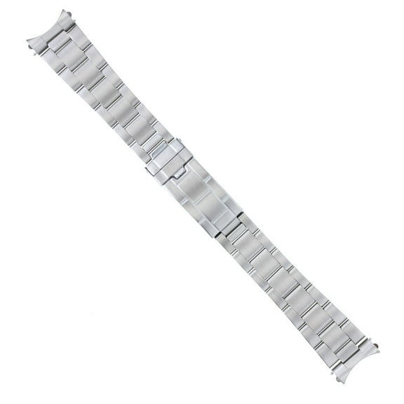 20MM OYSTER BRACELET WATCH BAND S/STEEL FOR ROLEX SUBMARINER 114060 FLIP LOCK