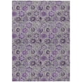thumbnail image 2 of Addison Rugs Chantille Indoor/Outdoor Transitional Floral Purple Machine Washable Rectangle Rug, 8' x 10', 2 of 8