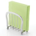 thumbnail image 2 of mDesign Metal Paper Napkin Holder for Kitchen Countertop, Dining - Chrome, 2 of 6