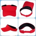 thumbnail image 5 of Minzimin Sport Sun Visor Hats for Women Men, Adjustable Cotton Ball Caps Sun Caps for Golf, Running, and Outdoor Activities, 5 of 7