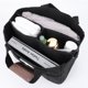 thumbnail image 5 of Bolso Mano Gran Capacidad para Mujer Elegante Bolso Lona Con Correa Ajustable (negro S), 5 of 9