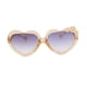 thumbnail image 5 of Gafas de sol en forma de corazón para niños Hugo amarillo, 5 of 10
