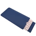 thumbnail image 1 of PU Leather Wireless Keyboard Sleeve Travel Keypad Pouch Storage Bag Shockproof Protective Case for Logitech K380 Navy Blue, 1 of 6