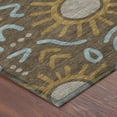 thumbnail image 3 of Addison Rugs Chantille Indoor/Outdoor Transitional Bohemian Chocolate Machine Washable Rectangle Rug, 10' x 14', 3 of 8