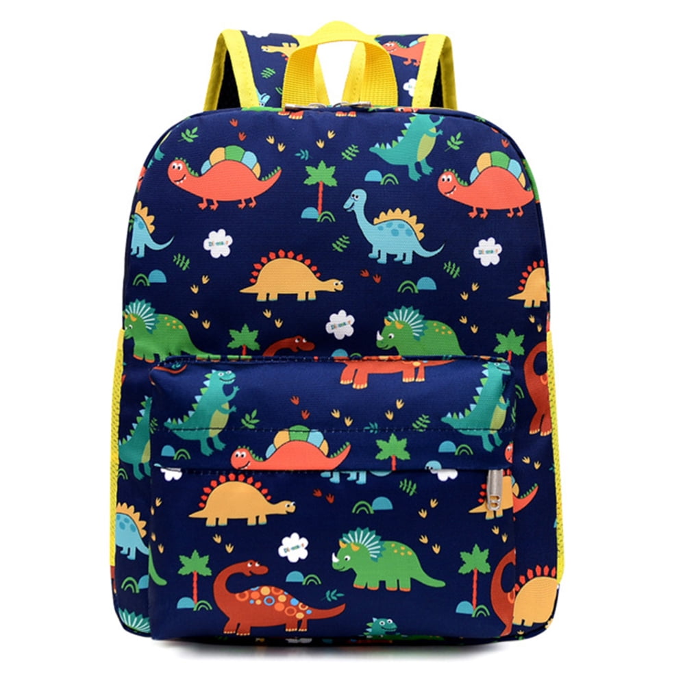 Plush Cartoon Characters Backpack Clashing Cute Dinosaur Design for