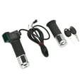 thumbnail image 3 of Electric Vehicle Accessories, Automatic Identification Universial Electric Scooters Throttle Grip And Lock Convenient Real Time Display  For Electric Vehicle Silver Handle Sleeve, 3 of 8