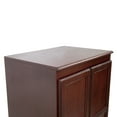 thumbnail image 5 of Concepts in Wood Armoire Wardrobe Closet - 5 ft Tall - Cherry, 5 of 9