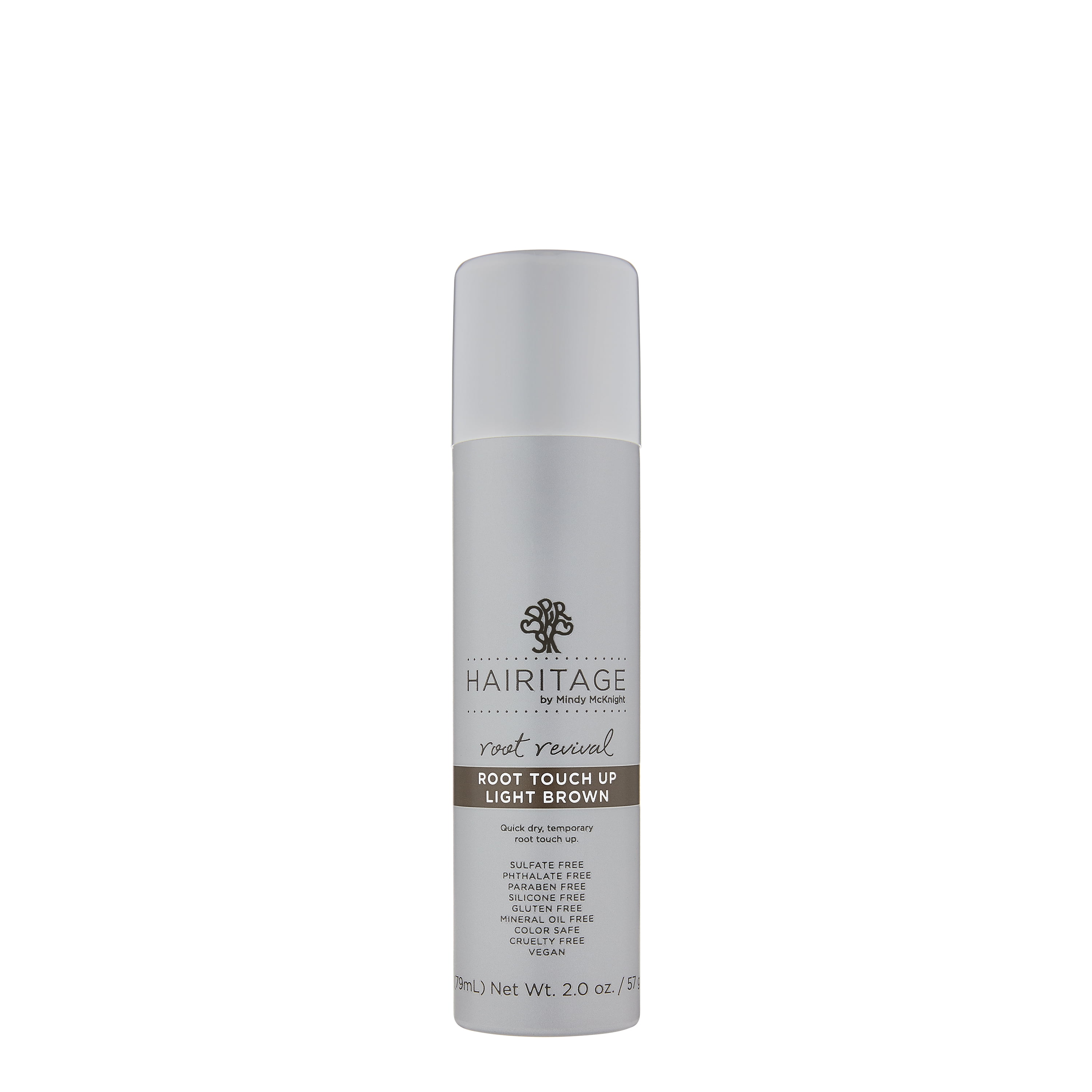 Hairitage Root Revival Root Touch Up Spray | Light Brown Color | Root Cover Up & Concealer, 2 fl oz