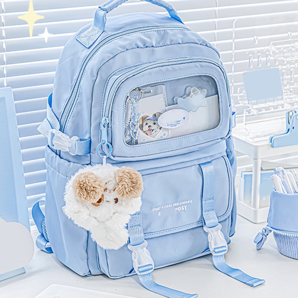Ita Bag Backpack Pins Display Backpack with Insert for SchoolAn1meCosplay